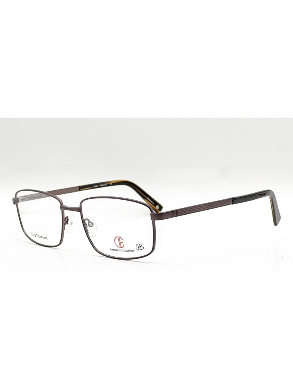 Classique Eye Essentials Sec316T Dark Brown C2 Authentic Eyeglasses 59-19-145